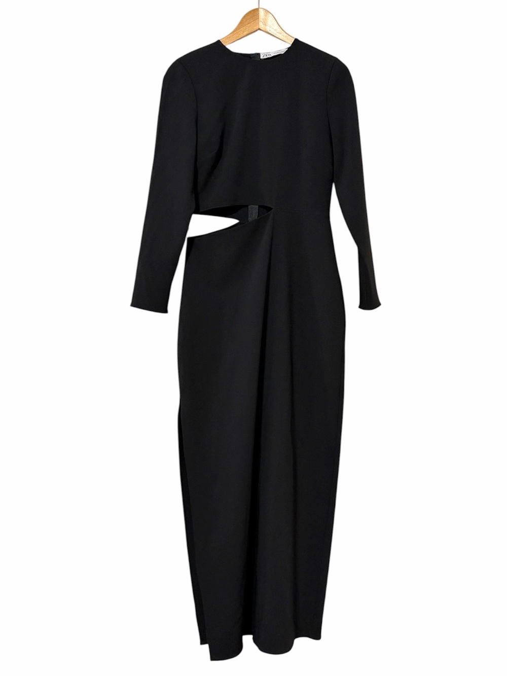 Zara black cut out maxi dress Medium - Picture 9 of 10